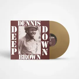 Виниловая пластинка Dennis Brown - Deep Down - Gold [New Vinyl LP] Colored Vinyl, Gold, Anniversary