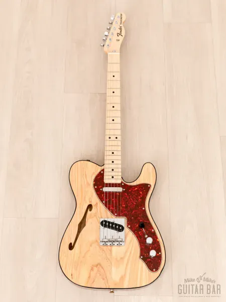 Электрогитара полуакустическая Fender Traditional II 60s Telecaster Thinline SS Natural w/gigbag Japan 2021