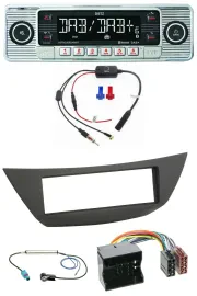 Dietz DAB USB MP3 Bluetooth Autoradio für Renault Laguna 3 (ab 2008)
