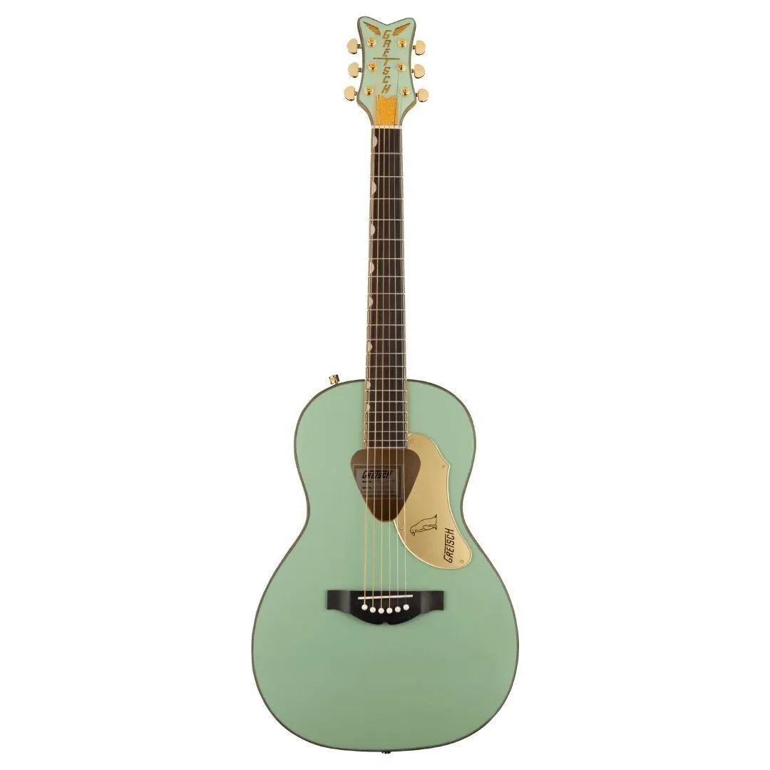 Gretsch G5021E Rancher Penguin Parlor Acoustic-Electric Guitar Mint Metallic