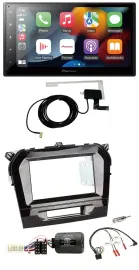 Автомагнитола Pioneer 2DIN USB Bluetooth DAB для Suzuki Vitara (с 2015), поддержка управления с руля