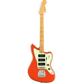 Электрогитара Fender Noventa Jazzmaster Maple FB Fiesta Red