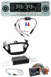Dietz DAB USB MP3 Bluetooth Autoradio für Opel Adam ab 13 Corsa E ab 15 Ablage