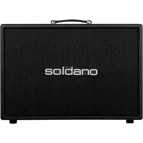 Кабинет для электрогитары Soldano 2x12 Straight Vintage 30 Cab Black