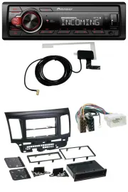 Pioneer USB MP3 DAB Bluetooth Autoradio für Mitsubishi Evo Lancer (ab 2008)