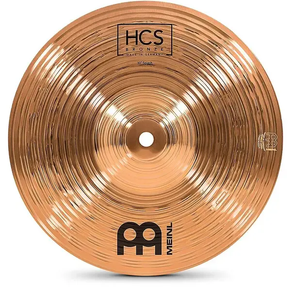 Тарелка барабанная MEINL 10" HCS Bronze Splash