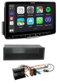 Alpine Bluetooth MP3 USB DAB Autoradio für Citroen Berlingo, C2, C3, Jumpy