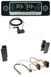 Dietz DAB Bluetooth USB MP3 Autoradio für Seat Leon, Toledo (1998-2006)