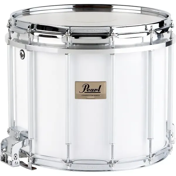 Маршевый барабан Pearl Competitor High Tension Marching Snare Drum White 13x11