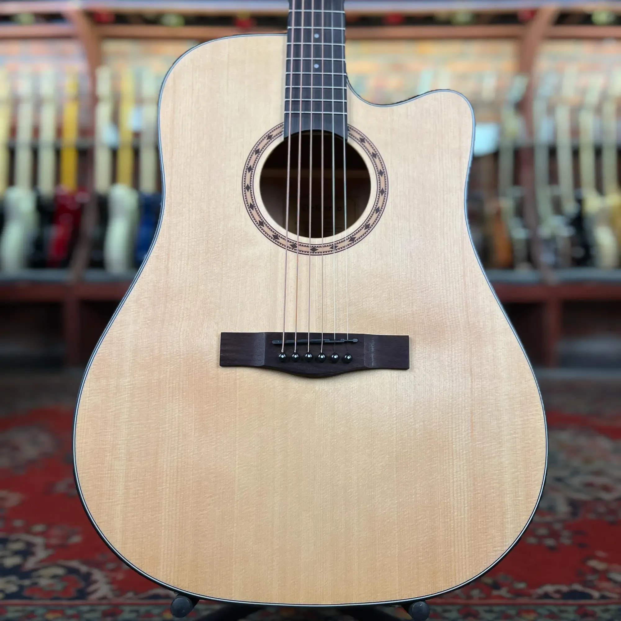 DeMarco DMK100 Dreadnought Satin Natural купить в SKIFMUSIC | 550969