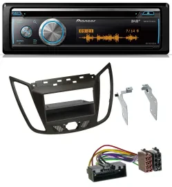 Автомагнитола для Ford C‑Max / Kuga Pioneer MP3, DAB, USB, CD, Bluetooth темно-коричневая