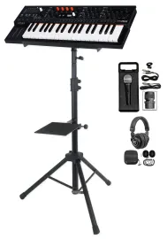 Arturia Minifreak 37-Key USB MIDI Polyphonic Synthesizer+Stand+Mic+Headphones
