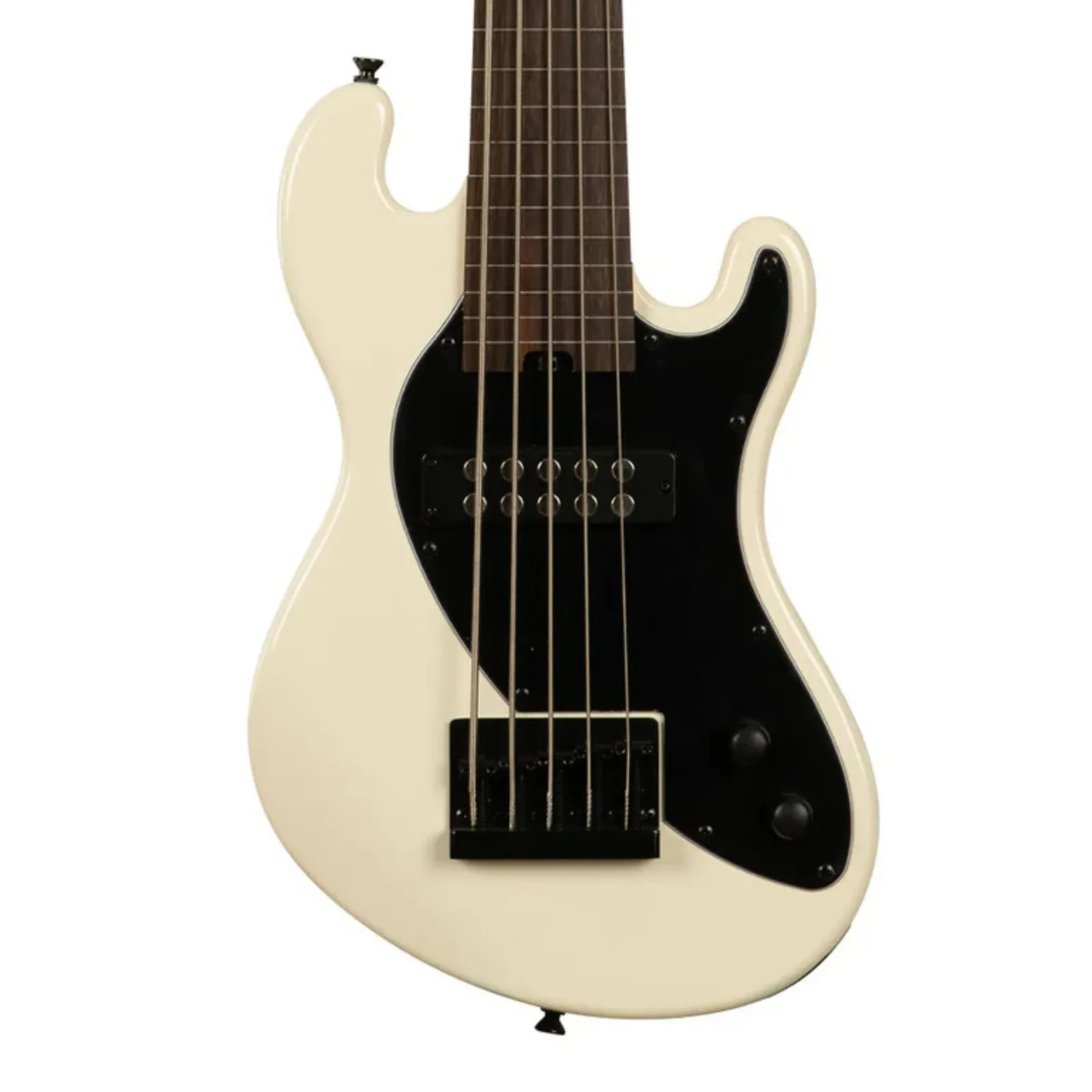 Kala Solid Body Fretless 5-String Electric U-BASS, Laurel Fretboard, Sweet Cream