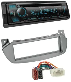 Kenwood Bluetooth USB CD MP3 DAB Autoradio für Nissan Pixo UA0 09-13 Suzuki Alto