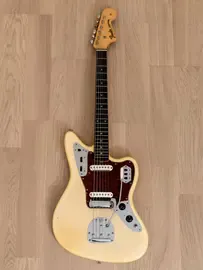 Электрогитара Fender Jaguar Vintage Pre-CBS Blonde w/case USA 1963