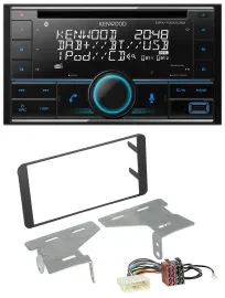 Автомагнитола для Subaru BRZ Kenwood 2-DIN CD DAB USB MP3 Bluetooth (с 2012)