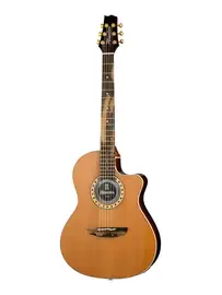Электроакустическая гитара Alhambra 8.779V Cross Over CSS-3 CW E9 White Ebony