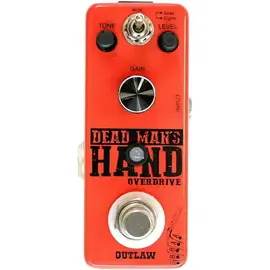 Педаль эффектов для электрогитары Outlaw Effects Dead Man's Hand Overdrive