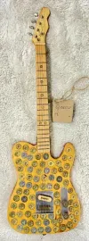 Б/У Электрогитара Skeleton Key Guitars SkeleTele Cigar Box, ручной работы, 12 Gauge Sawed Off