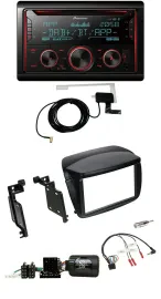 Pioneer 2DIN Lenkrad DAB USB CD Bluetooth Autoradio für Fiat Doblo ab 2010 Opel