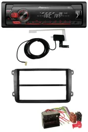 Pioneer 1DIN USB DAB MP3 AUX Autoradio für VW Golf V VI Touran Passat 3C Caddy E