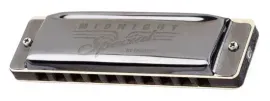 Fender® Midnight Special Diatonic 10 Hole Harmonica made by Seydel in Key of F