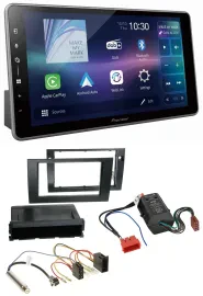 Автомагнитола Pioneer Bluetooth, USB, DAB, MP3 для Audi A4 B6/B7 (2000–2008), совместима с системами Symphony/Bose