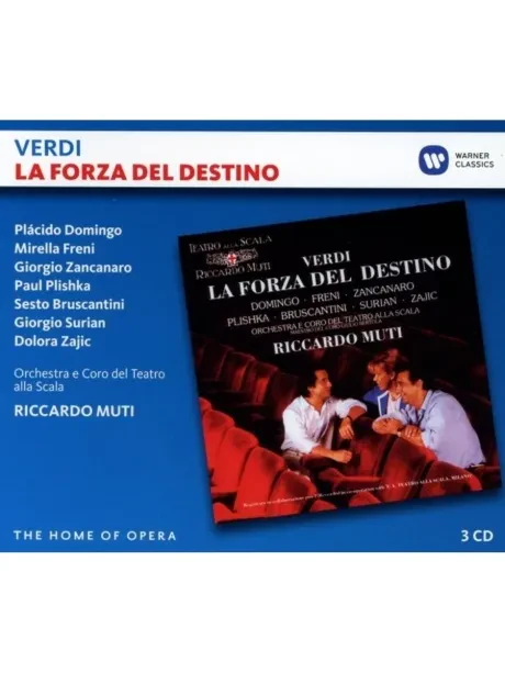 RICCARDO MUTI / PLACIDO DOMINGO / MIRELLA FRENI - Verdi: La Forza Del Destino (3CD)