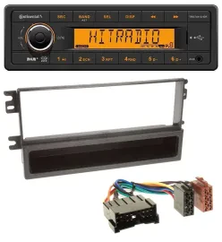 Continental 1DIN DAB MP3 AUX USB Autoradio für Kia Shuma 2, Sephia II, Mentor