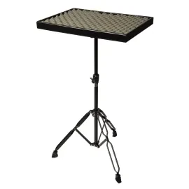 Percussion Tisch, Doppelstrebig, 3-Bein, 40x55cm, Ausziehbar 69-100cm