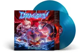 Виниловая пластинка Dragony - Hic Svnt Dracones - Blue [New Vinyl LP] Blue, Colored Vinyl, Gatefold