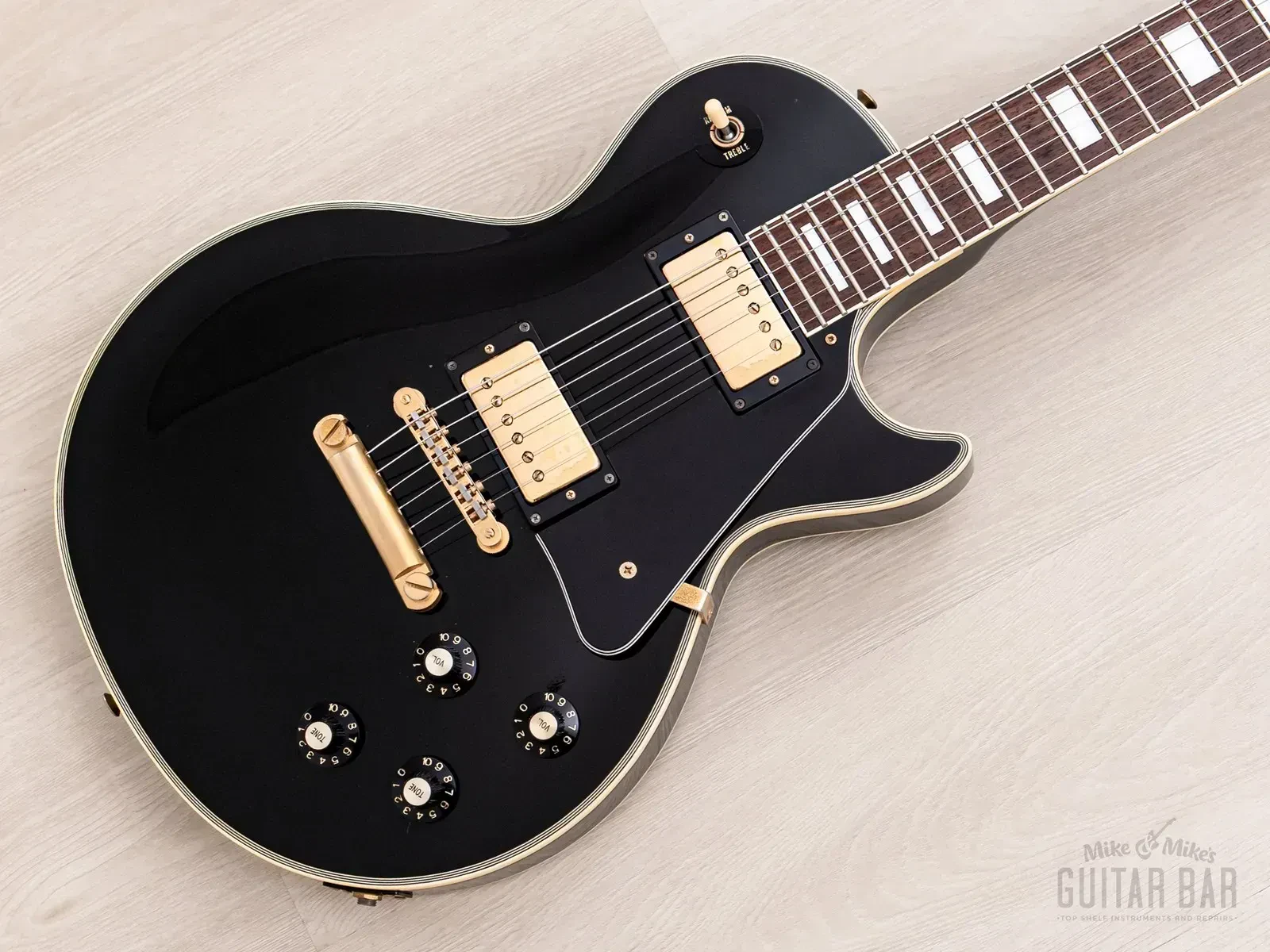 1989 Greco Mint Collection EGC-600 Custom Black Beauty Vintage Guitar, Japan