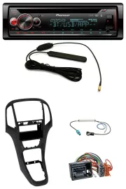 Автомагнитола Pioneer USB, DAB, MP3, Bluetooth, CD для Opel Astra J (с 2009), перламутрово-чёрный