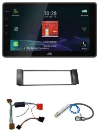 JVC DAB MP3 Bluetooth USB Autoradio für Audi A3 8L 00-03 A6 C5 00-04 Aktivsystem