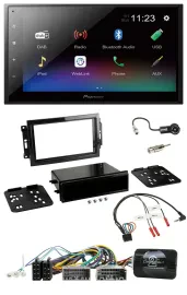Pioneer USB Bluetooth DAB 2DIN Lenkrad Autoradio für Dodge Jeep