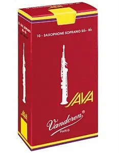 Трость для саксофона сопрано Vandoren JAVA Red Cut SR303R