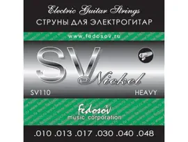 Струны для электрогитары Fedosov SV110 Heavy 10-48