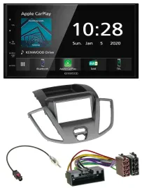Kenwood Bluetooth MP3 DAB USB 2DIN Autoradio für Ford Transit V363 2014-2018