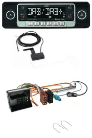 Dietz DAB Bluetooth USB MP3 Autoradio für Peugeot Expert ab 2016 Traveller ab 20