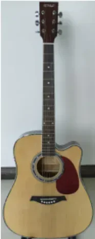 Электроакустическая гитара Homage LF-4121SCEQ-N с вырезом, цвет натуральный