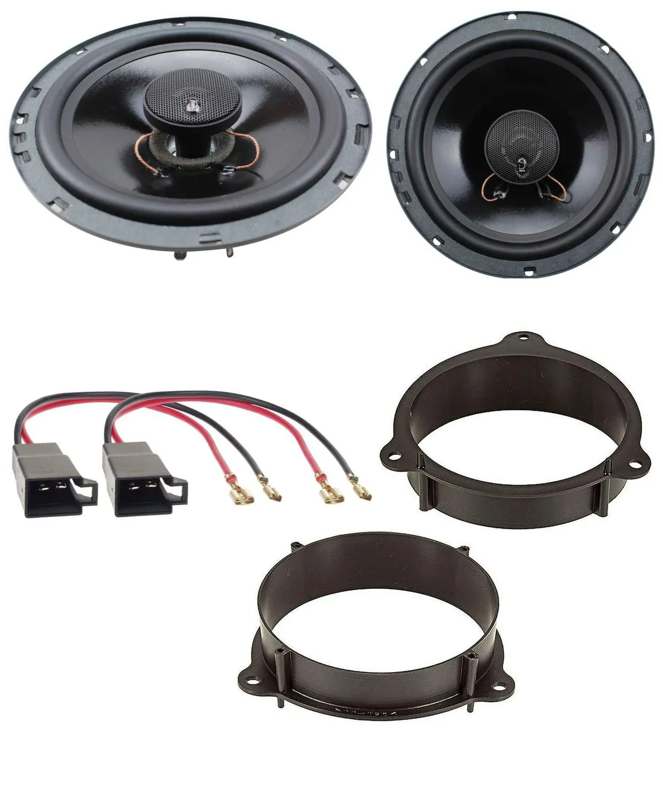 Dietz 135Watt 2-Wege 16,5cm Lautsprecher für Mercedes Citan Renault Kangoo Front