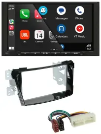 JBL MP3 DAB Bluetooth USB 2DIN Autoradio für Hyundai i40 ab 2016 Typ VF Klavierl