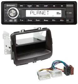 Автомагнитола для Kia Carens 4 (RP, с 2013) Continental 1-DIN, USB, AUX, DAB, MP3