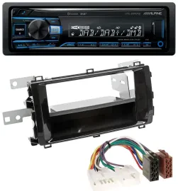 Alpine USB Bluetooth DAB MP3 Autoradio für Toyota Auris (ab 2013) schwarz