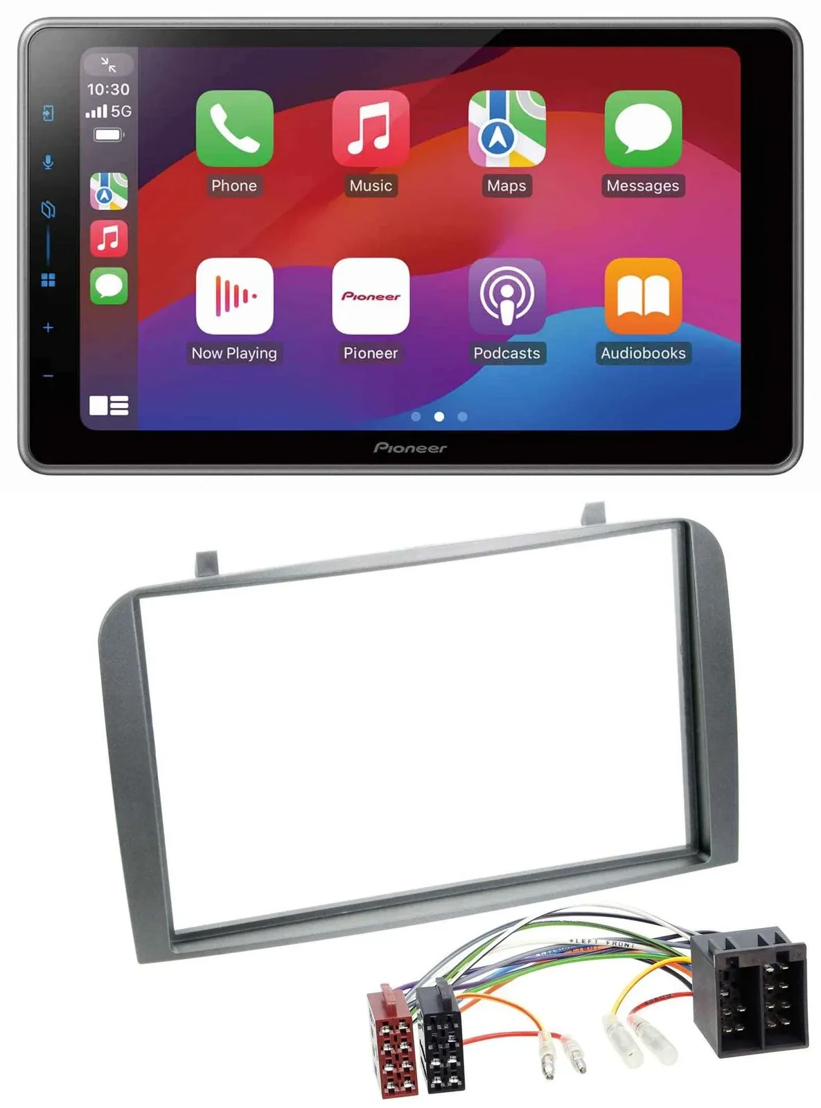 Pioneer MP3 USB DAB Bluetooth 2DIN Autoradio für Alfa Romeo GT 147 00-10 anthraz