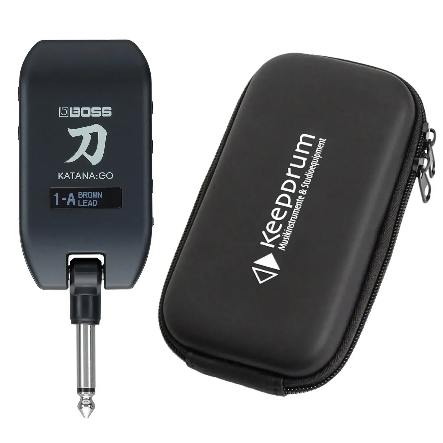 Усилитель для наушников для гитары Boss Katana GO с чехлом keepdrum
