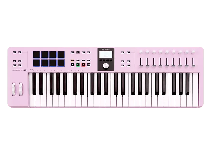 Миди-клавиатура Arturia KeyLab Essential 61 Mk3 Rose Quartz