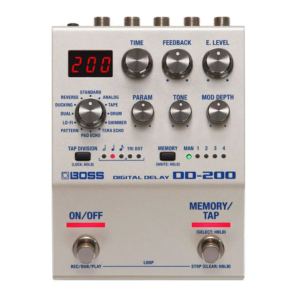 Педаль эффектов для электрогитары BOSS DD-200 Digital Delay