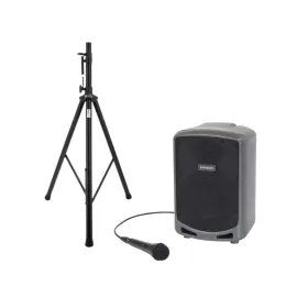 Samson Expedition Express Plus 75W Rechargeable Bluetooth PA Speaker with Stand