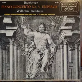 Б/У виниловая пластинка Wilhelm Backhaus – Piano Concerto No. 5 'Emperor'